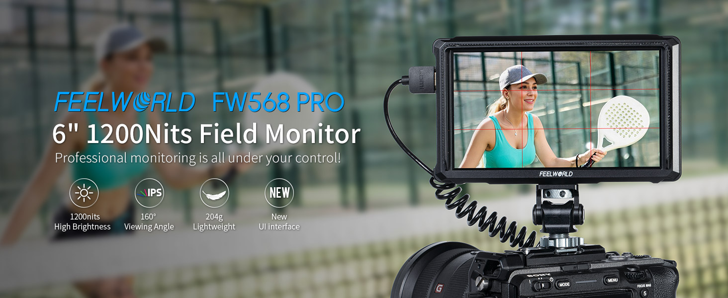 Amazon.com : FEELWORLD FW568 PRO 6