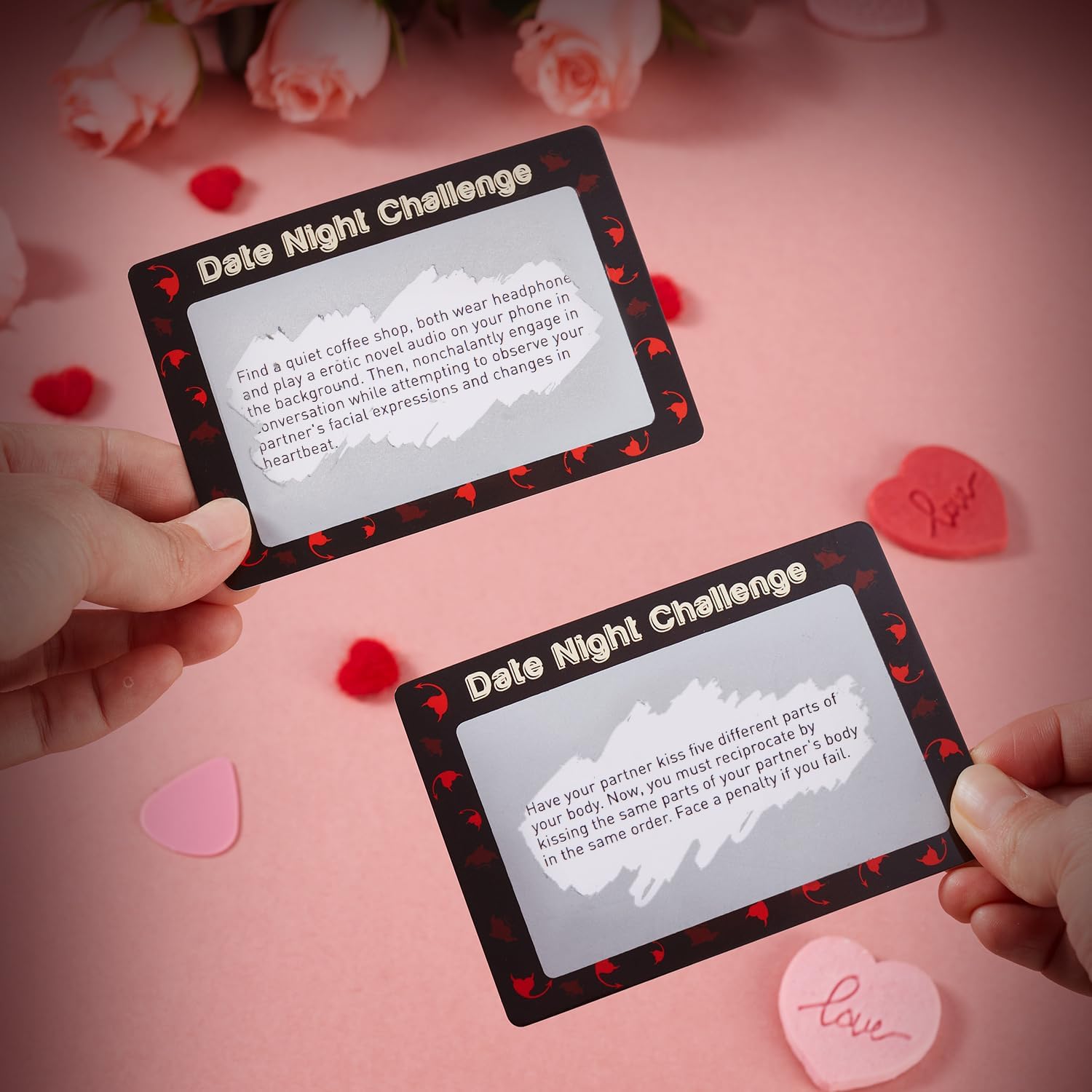 50種類の楽しくロマンチックなスクラッチオフデートナイトアイディア、彼、彼女、夫、ボーイフレンド、男性へのギフト - 彼女へのバレン