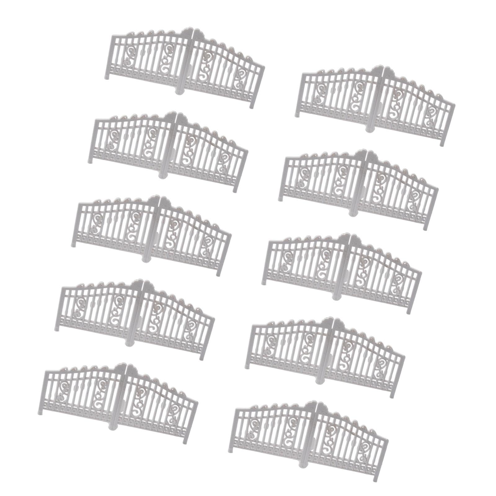 10x Garden Gate Model Miniature Versatile Sturdy White Scene Courtyard Fence Height 1.8 cm | Toys & Hobbies | Diecast & Toy Vehicles | Cars, Trucks & Vans | Contemporary Manufacture-image-37