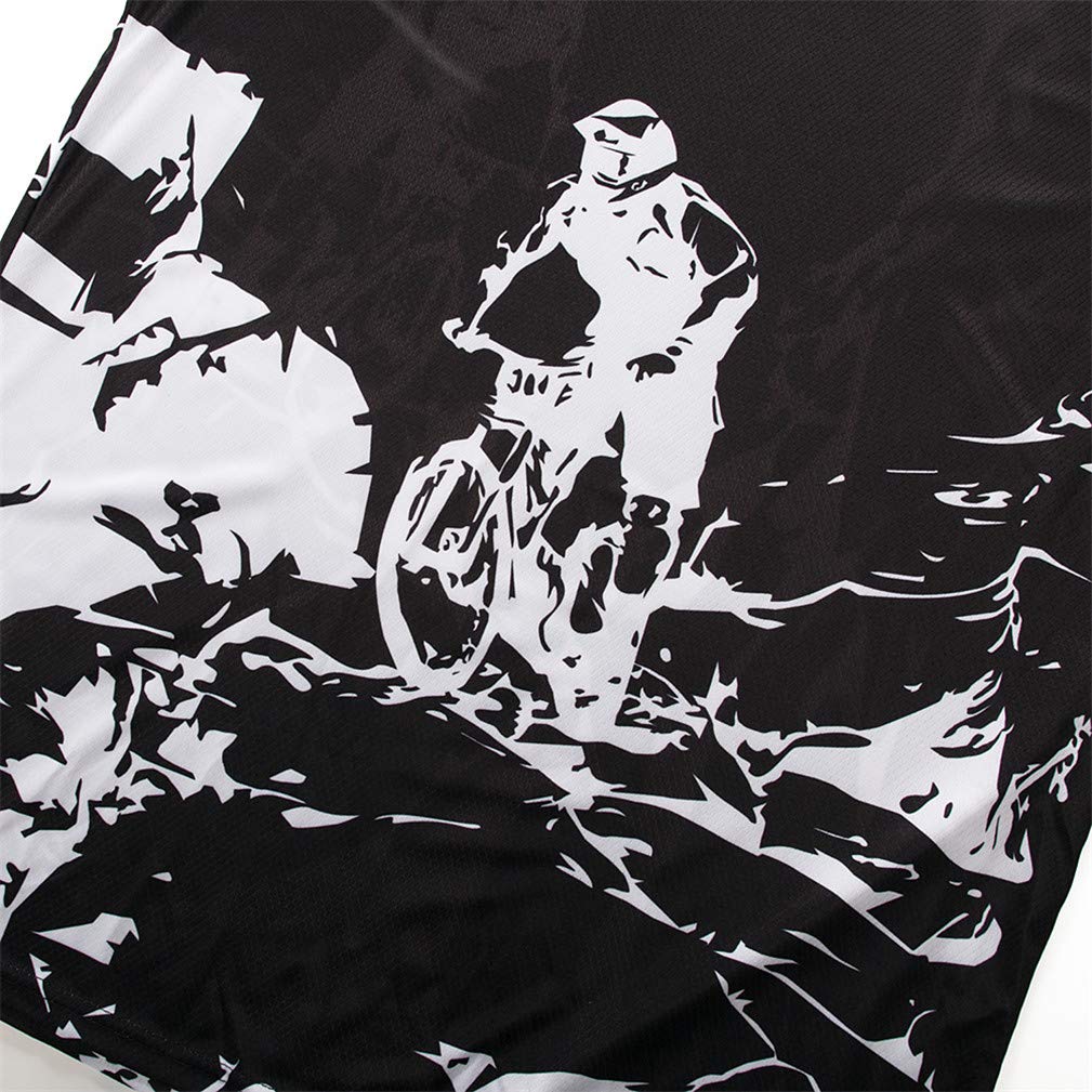 Męska koszulka rowerowa MTB Motocross Long Jersey MTB Bike Wear