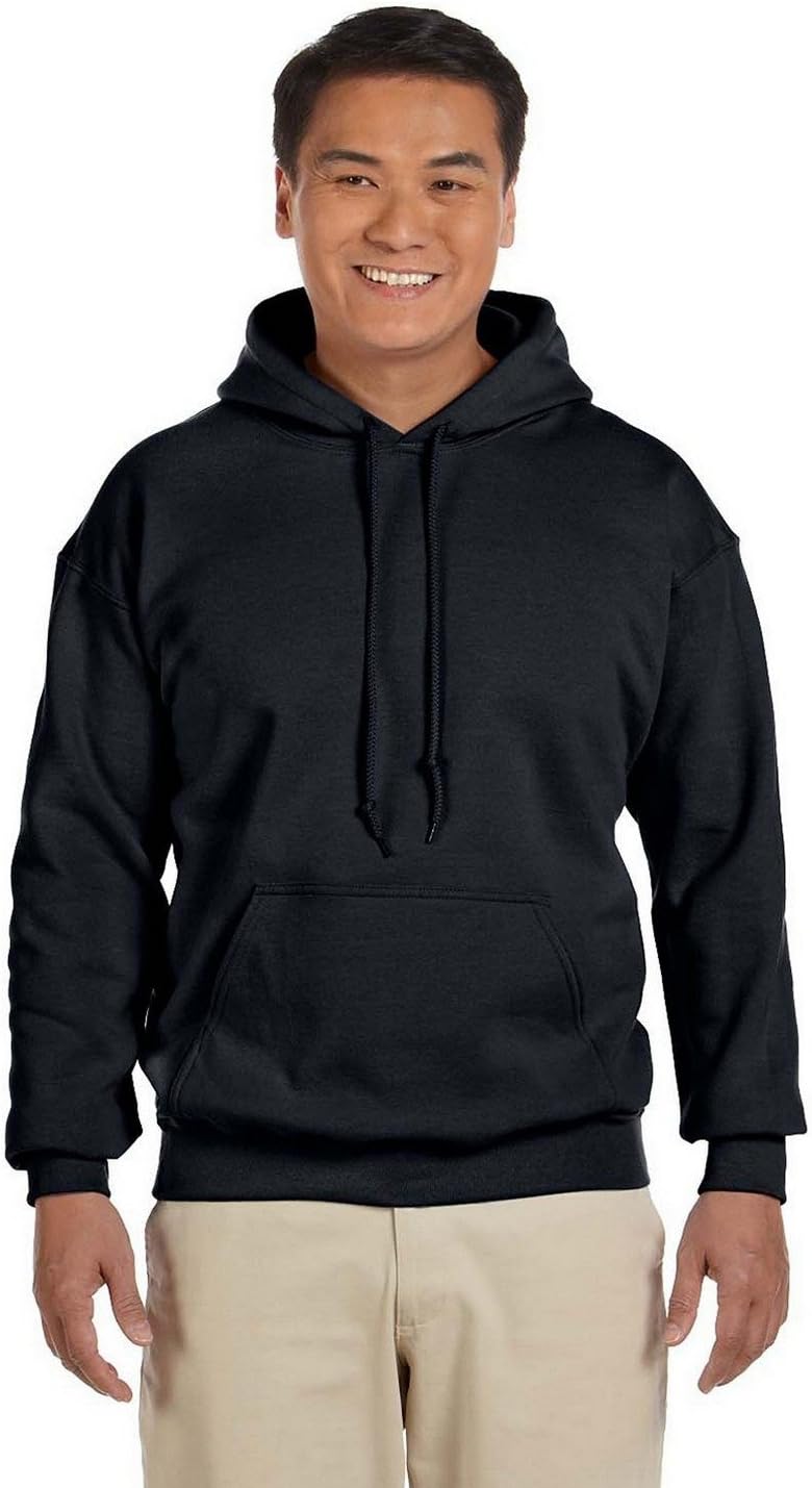 18500 Hooded Sweatshirt Black XXX-Large - Image 3