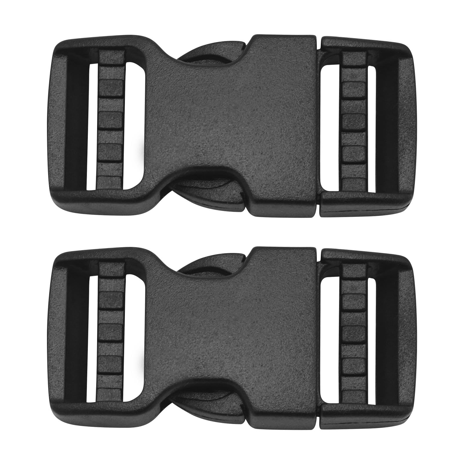 20 Set Fibbie A Scatto In Plastica Per Cinghie - Kit Multiuso 15-38mm Per Zaini, Collari Animali, Cinture