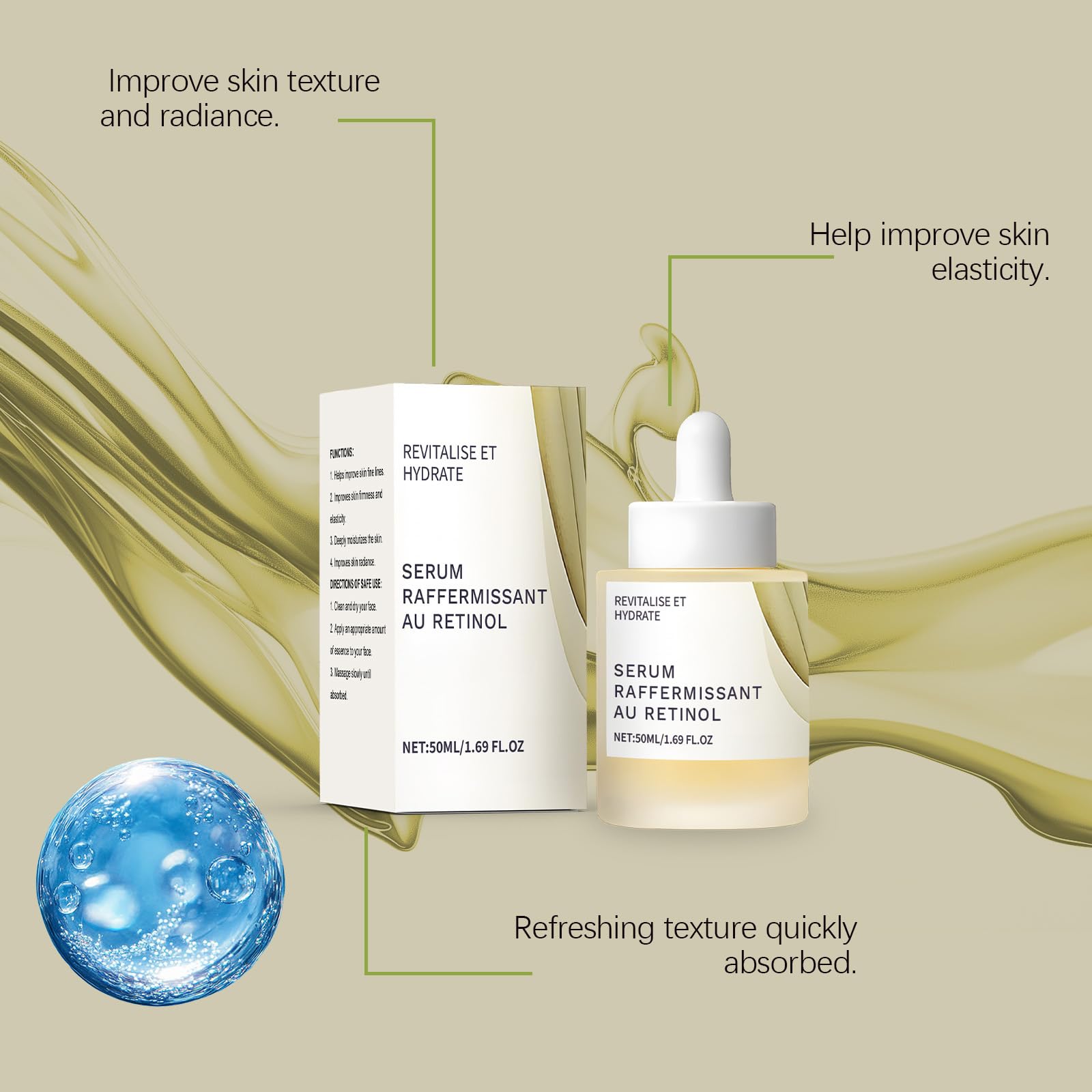 Retinolo 0,2% Boosting Shot Fiala – Idratante quotidiano anti-invecchiamento e antirughe, per le donne, tonificante e idratante, lenitivo e rivitalizzante (6)