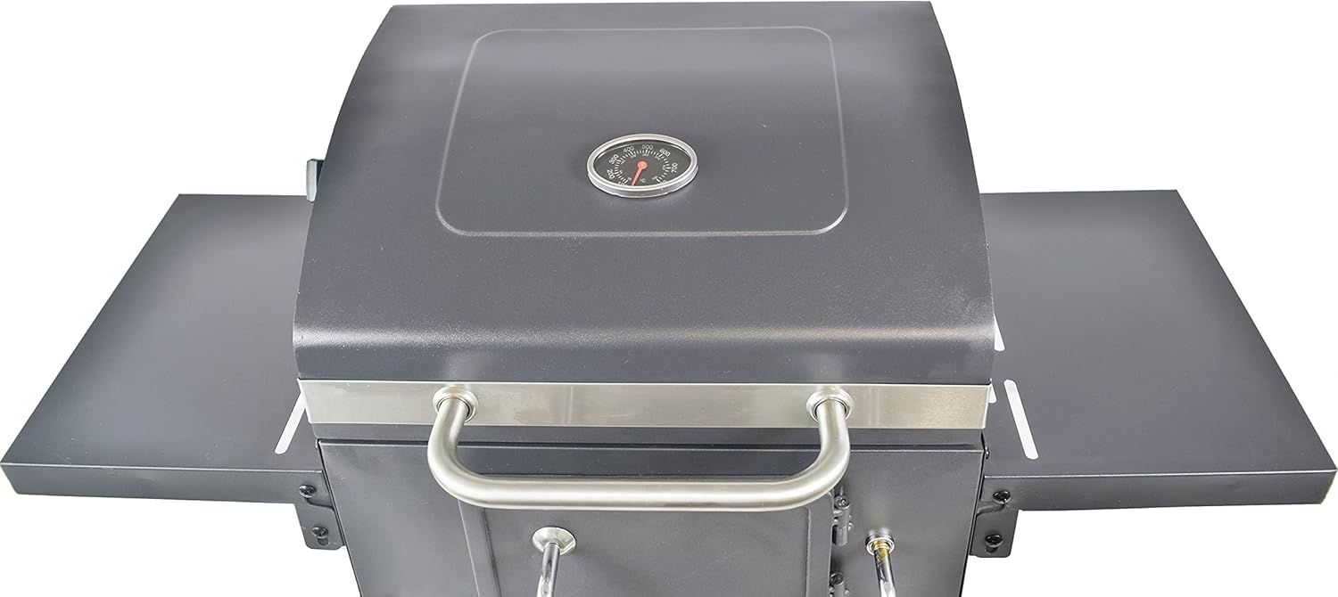 JAK BBQ J 2000 Parrilla de carbón para exteriores con mesas