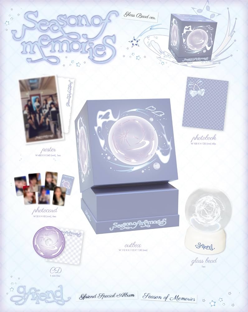gfriend ヨチン season of glass アルバム　CD Amazon.com: [2nd Stock] G-Friend GFriend Season of Memories