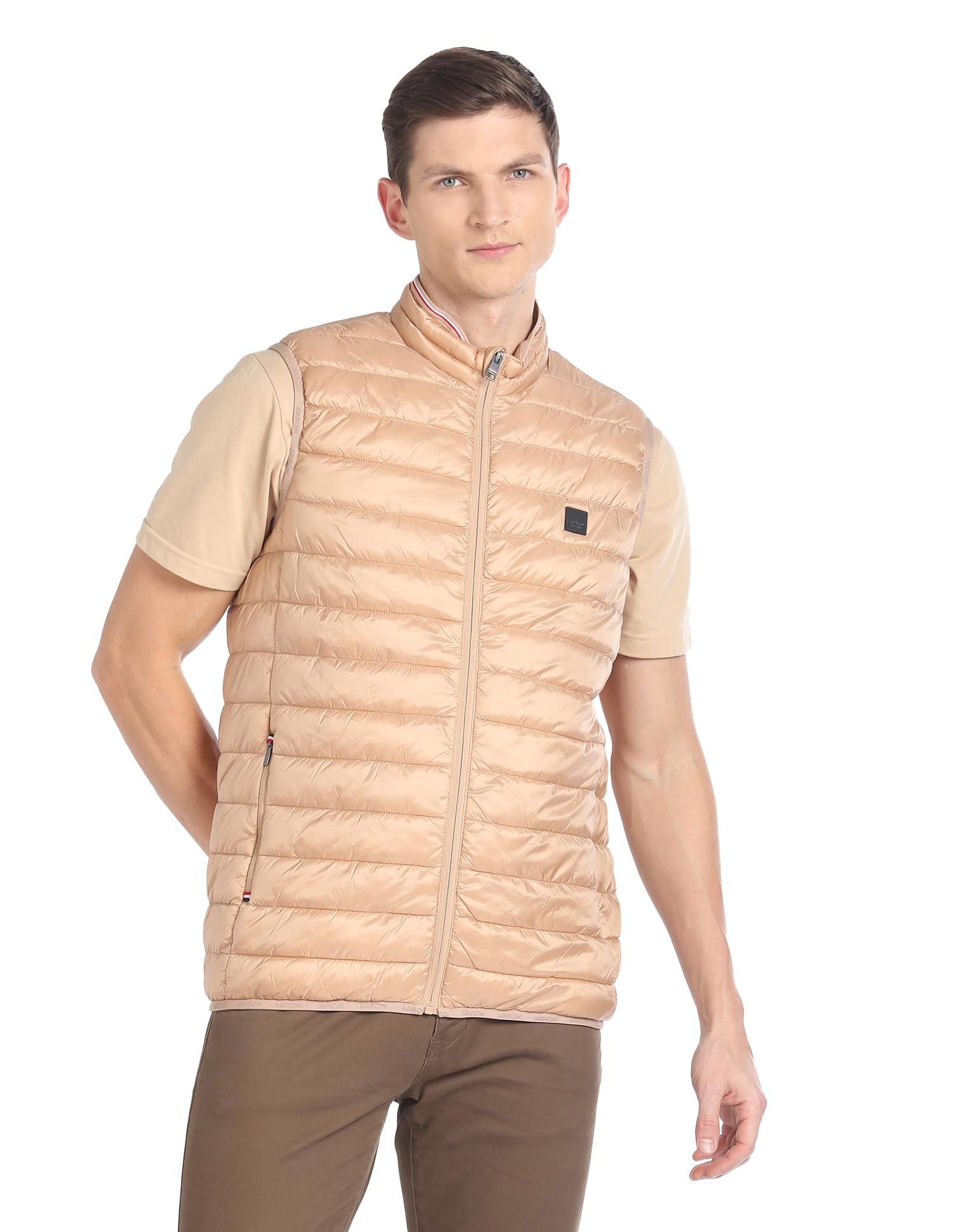arrow Men's Standard Length Sleeveless Packable Puffer Jacket-picture-16