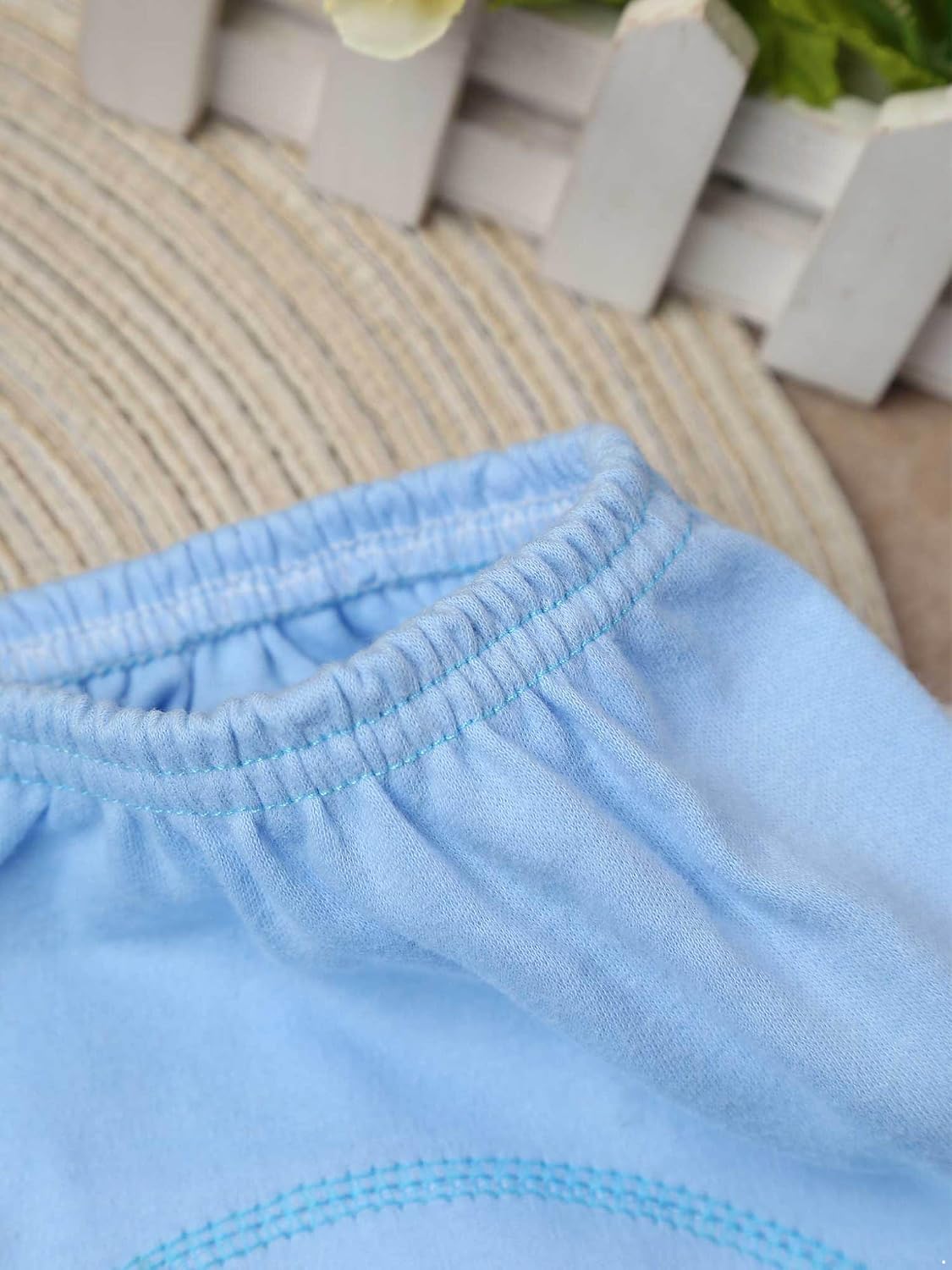 Baby Absorbent Potty Training Panties Reusable Underwear Washable Cotton Diaper Cover Briefs
