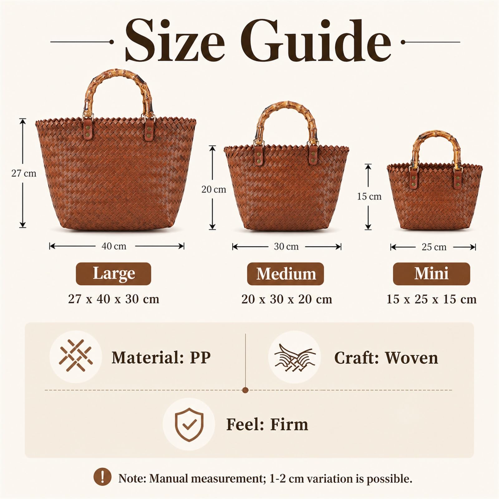 Sac De Plages en Paille,Panier De Plages en Osier,Panier De Plages en Paille,Sac Cabas en Paille,Sac De Shopping Tressé,Sac De Plages en Paille pour Femme Grande Capacité