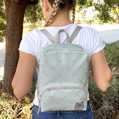 Vista 73 de Controller Gear Animal Crossing - Small Backpack Mini Bookbag Travel Bag for Console & Accessories - Rose Gold