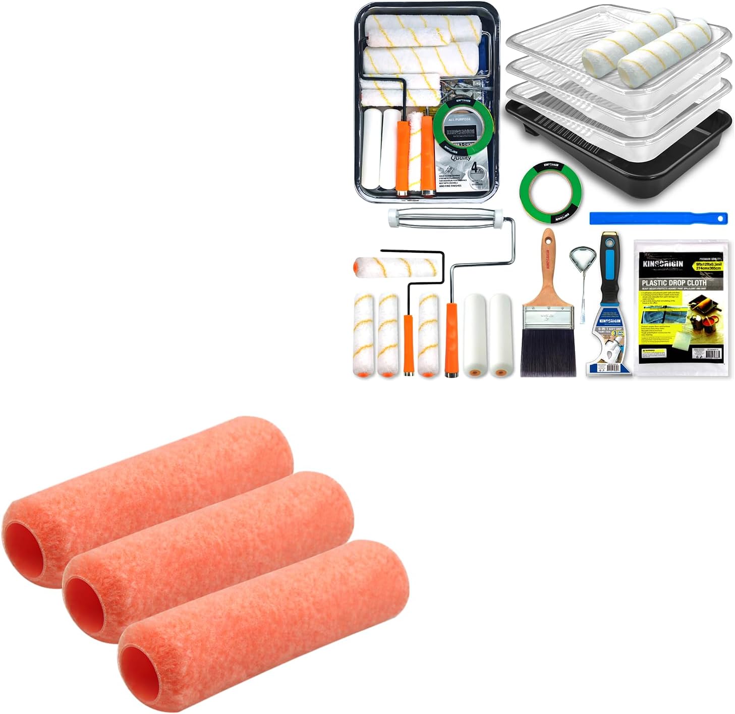 Paint Roller with 20 Painting Kit