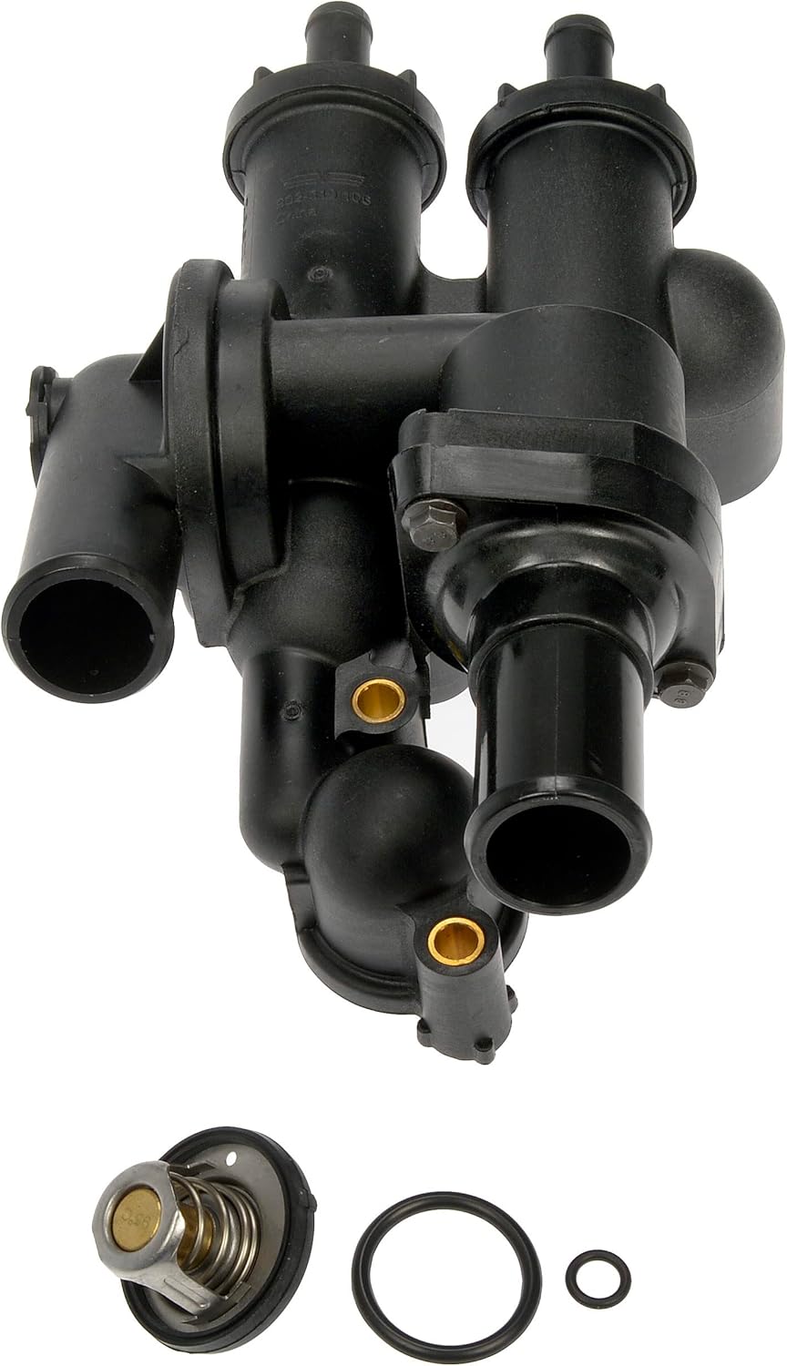 Dorman 902-319 Engine Coolant Thermostat Housing Assembly Compatible with Select Chrysler / Dodge / Jeep Models