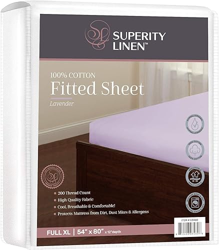 Miniatura 10 de Superity Linen Sábana bajera ajustable de algodón que absorbe la humedad para un sueño transpirable, seco y cómodo. 200 hilos (negro)