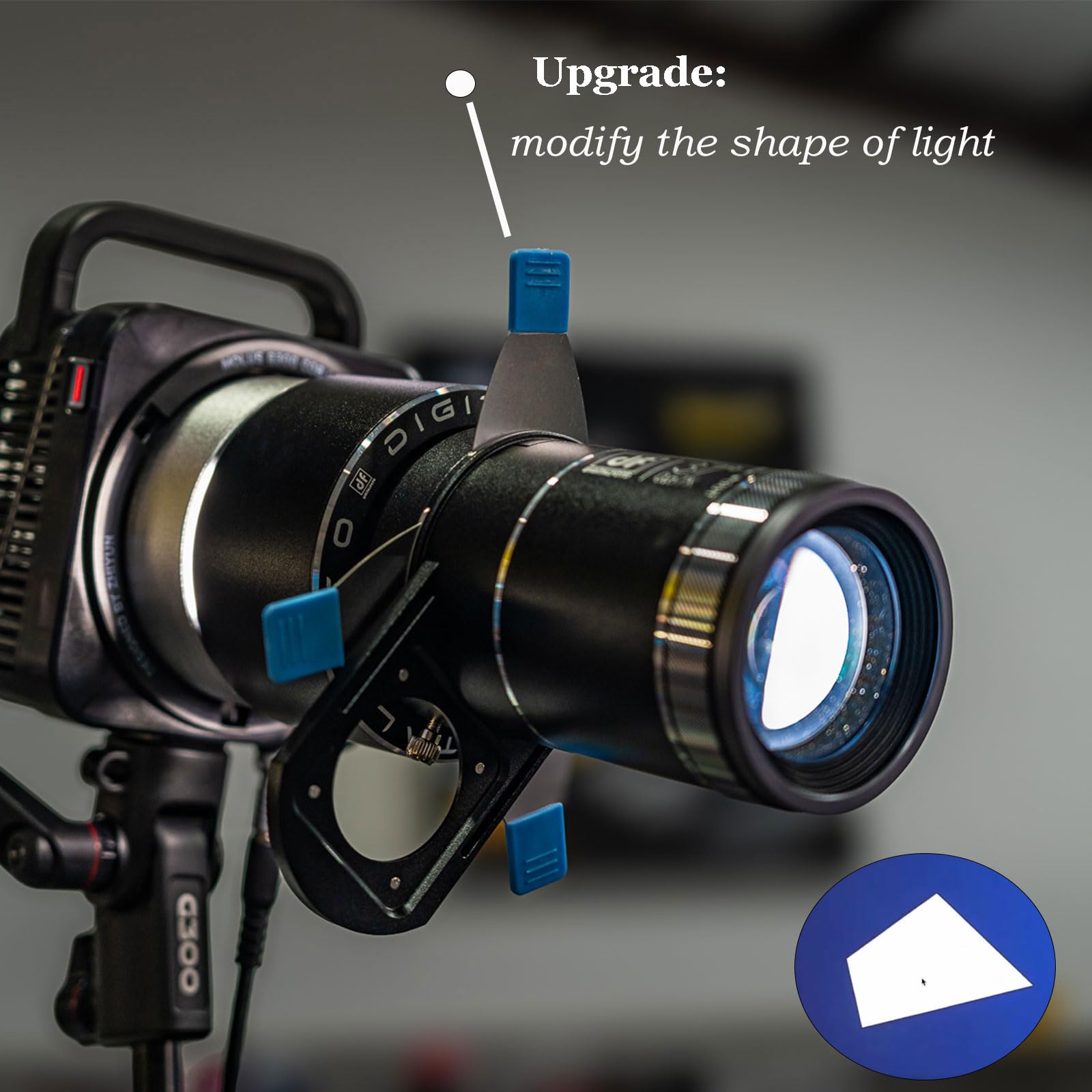 DIFESURO Optical Snoot Bowens Gobo Projektor - 39 Gobos Für Fotografie