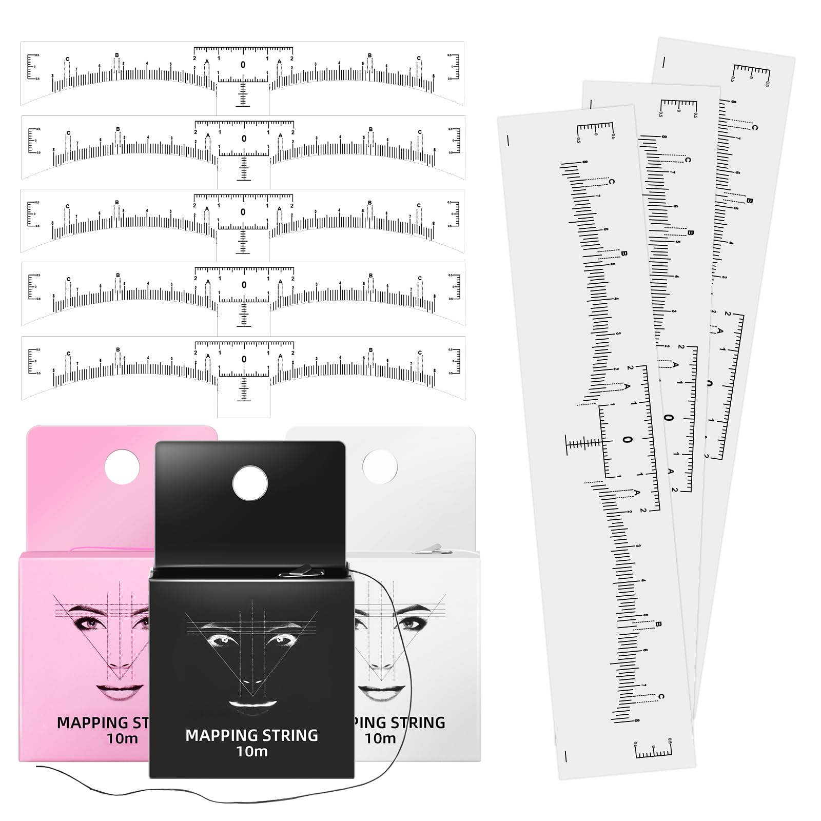 Fil de cartographie des sourcils pour réussir vos pochoirs de microblading