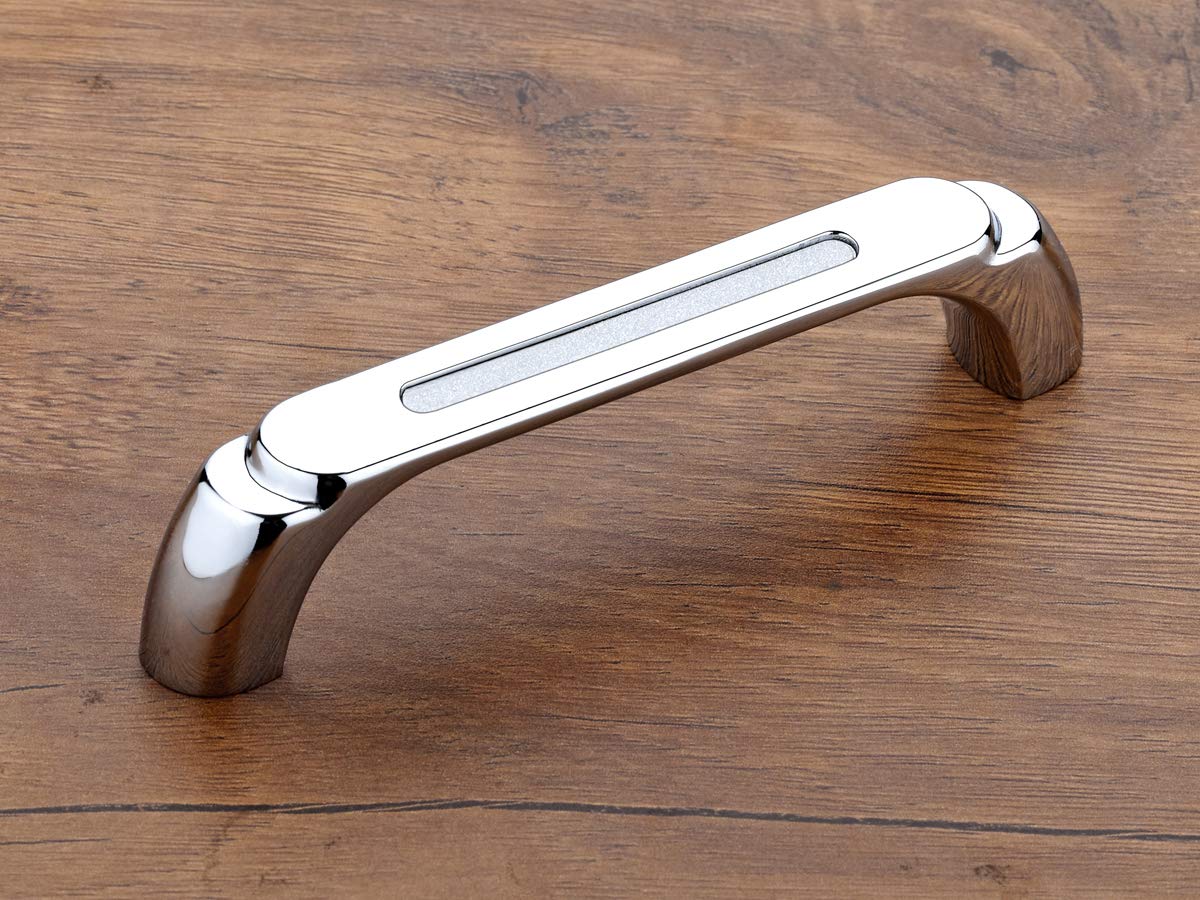 HARMONUS Fancy Zinc Cabinet Drawer Door Wadrobe Handle CP/Diamond Finish 10 inch (224 mm) 7 Pieces (B089RJ83N2) Amazon Price History, Amazon Price Tracker