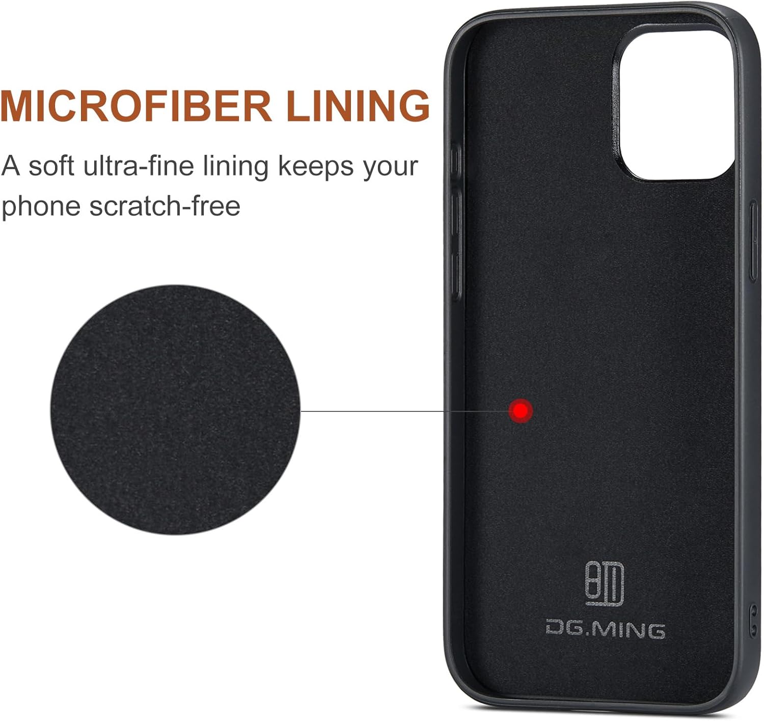 SZHAIYU Leather Wallet Phone Cases Compatible with iPhone 15 Pro Case with Card Holder Men 6.1'' 2 in 1 Detachable Back Cover (Coffee, IP 15 Pro) - Image 9