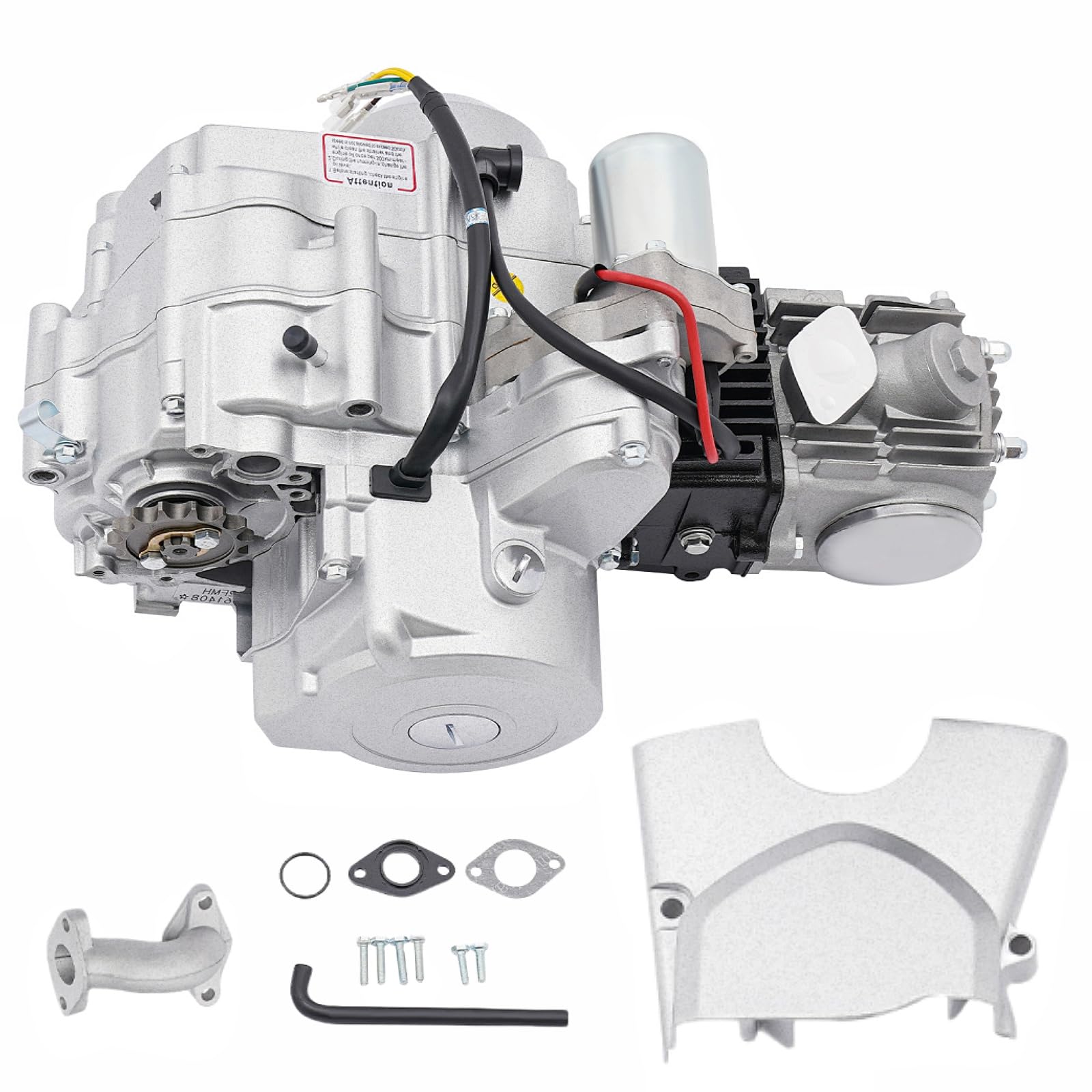 Amazon.com: YIYIONCE 110CC 4-Stroke Engine Motor Kit Single