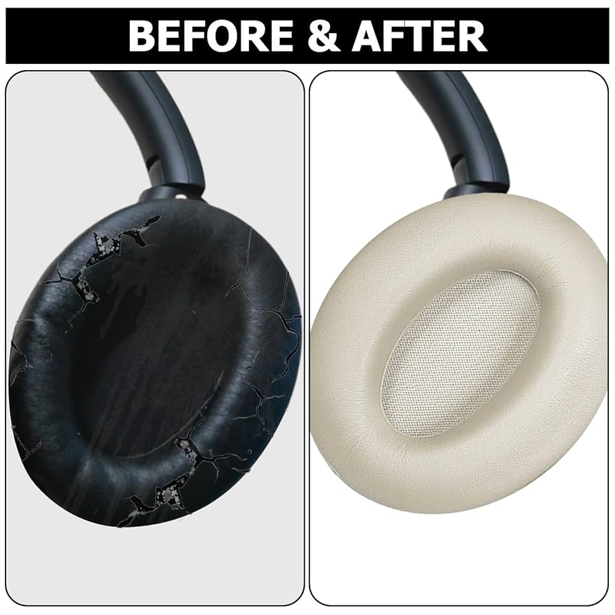 Sony WH-1000XM3 ワイヤレスヘッドホン イヤーパッド新品交換済み Amazon.co.jp: Sony WH1000XM3交換用イヤーパッド WH-1000XM3