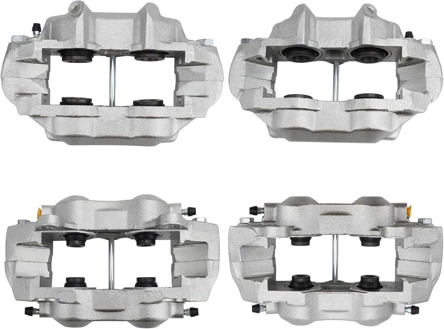 IRONTEK Front & Rear Left & Right Side New Brake Caliper Fit for 1965-1967 & 1969-1982 for Chevy Corvette for Chevy Corvette Front Rear Driver & Passenger Disc Caliper 187016+187017+187019+187020 4PCs