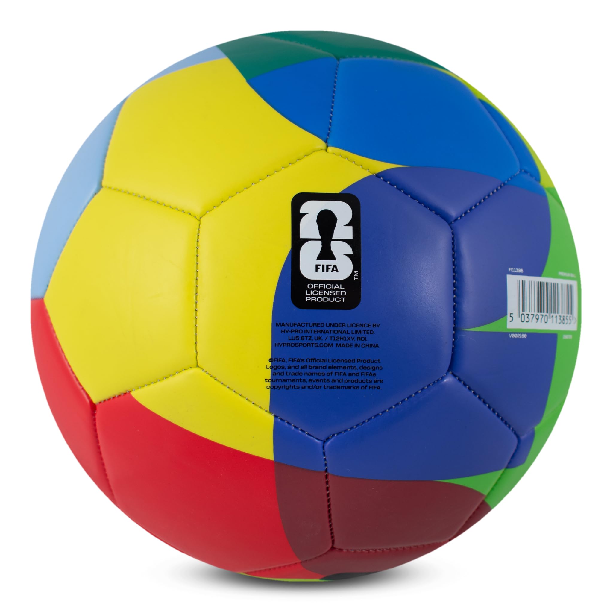 Hy-Pro Pallone da Calcio Taglia 5 - FIFA Coppa del Mondo 2026 Ufficialmente Concesso in Licenza