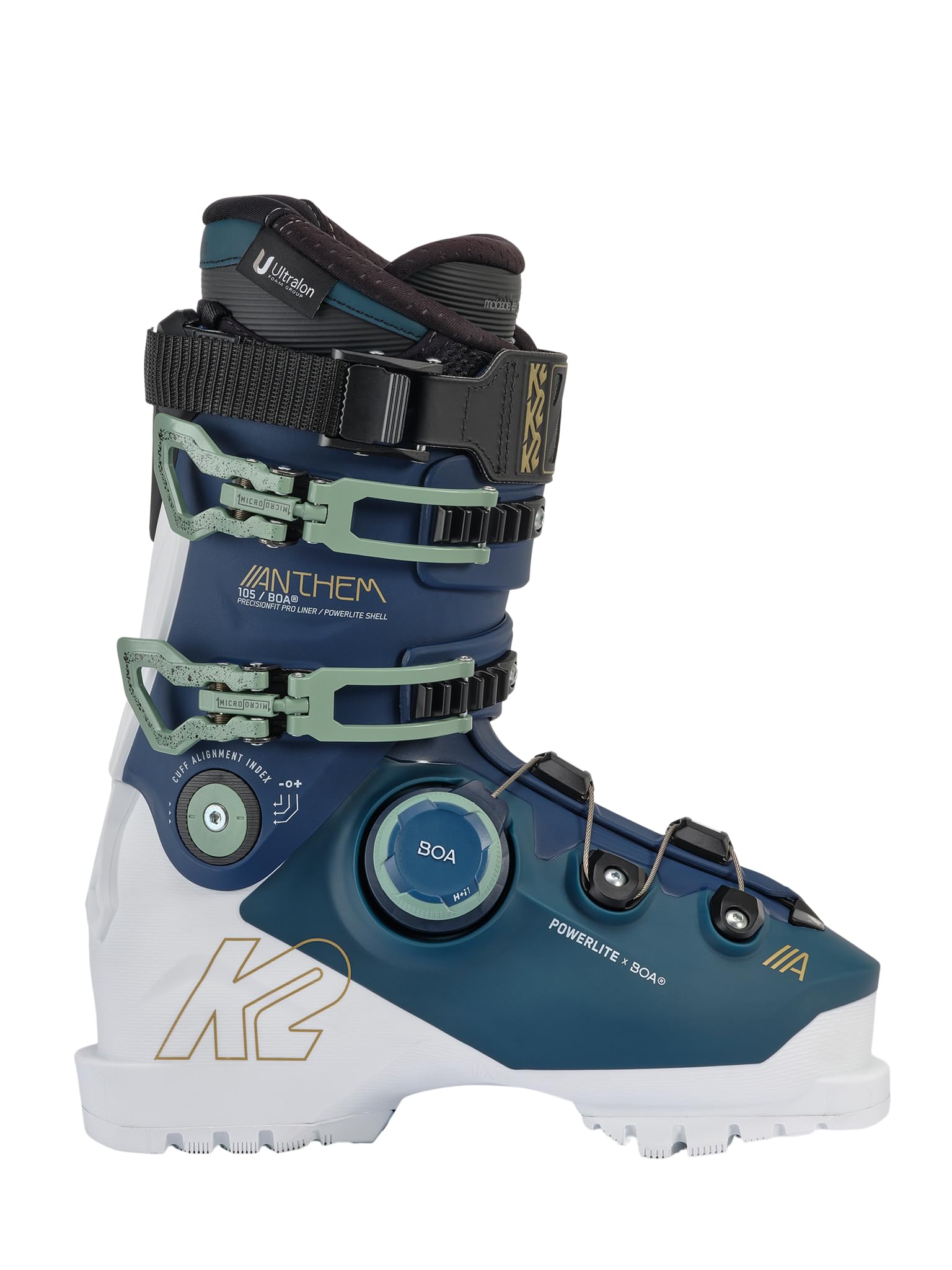 K2 - Chaussures De Ski Mindbender 125 Boa W Gris Femme - Femme - Taille 120 - Gris