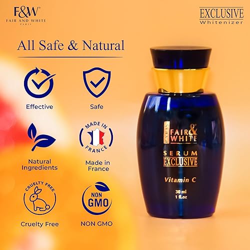 Miniatura 7 de Fair & White Exclusive, suero de vitamina C – 1.0 fl oz / 1 fl oz – Suero iluminador de la piel