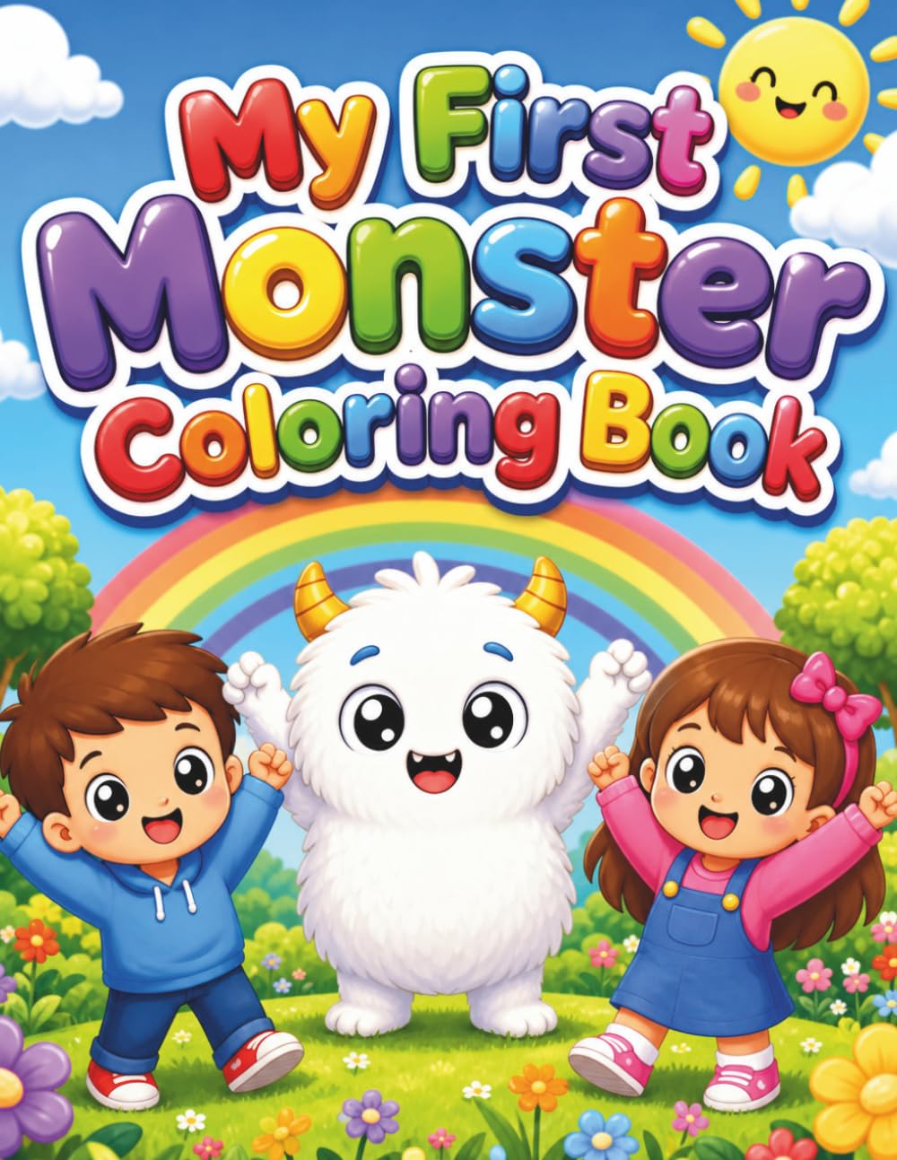 My First Monster Coloring Book