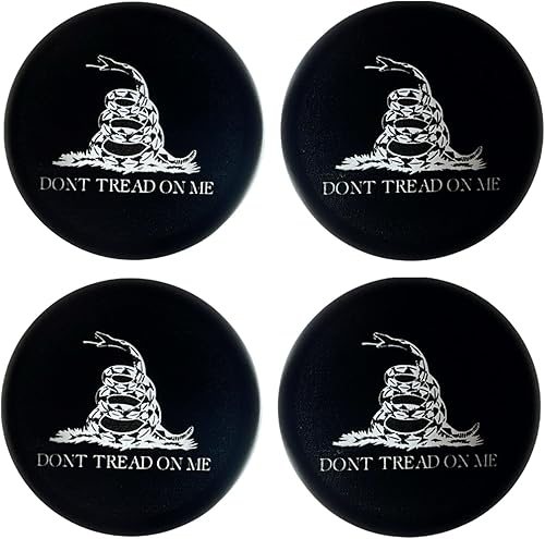 Kustom Cycle Parts Dont Tread On Me Theamed Smoke Bullet - Fundas para lentes de señal de giro compatibles con Harley Davidson Street Glide, Road