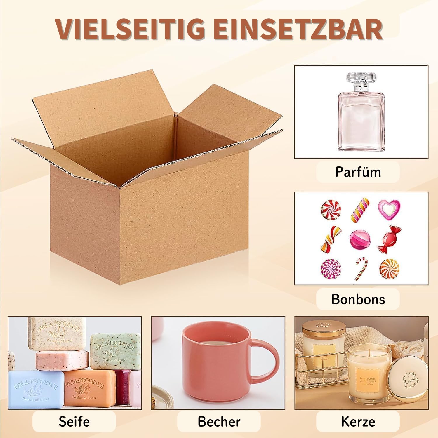 62 scatole piccole pieghevoli, 10 x 10 x 15 cm, marroni, per spedizione, e-commerce, regali, scatole di cartone ondulato, scatole regalo in carta kraft per la conservazione durante i traslochi