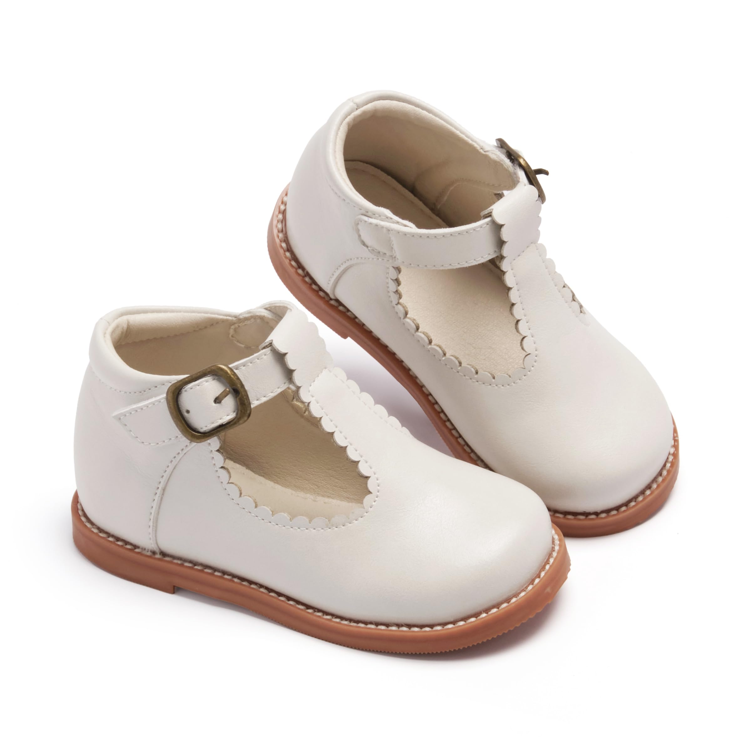 ESTINE Toddler Kids School Uniform Oxford-Little Girls Dress Party Shoes
