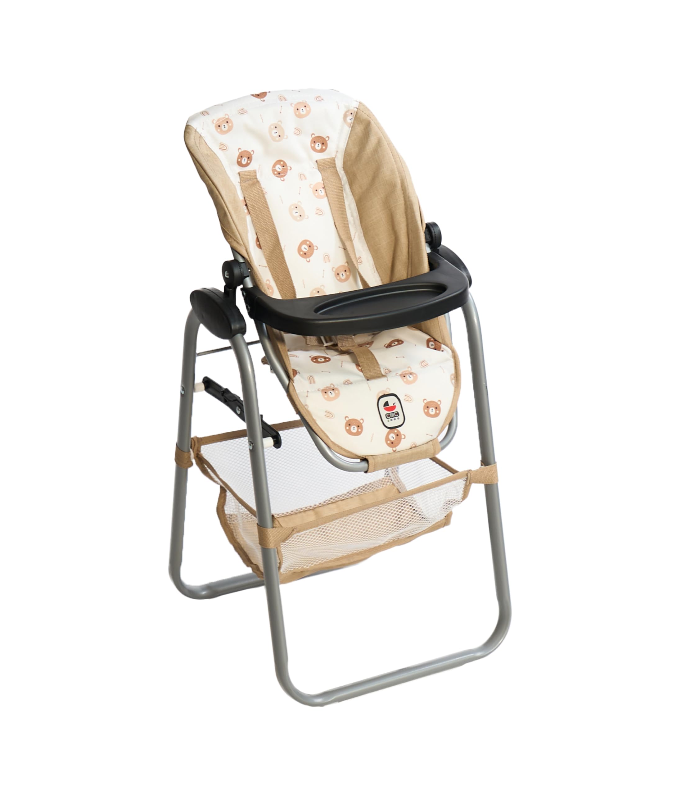 Bayer Chic 2000 - Trona para muñecas para niños de 3 a 8 años, Trona para muñecas, Muebles de muñecas, Accesorios para muñecas, Ositos Beige