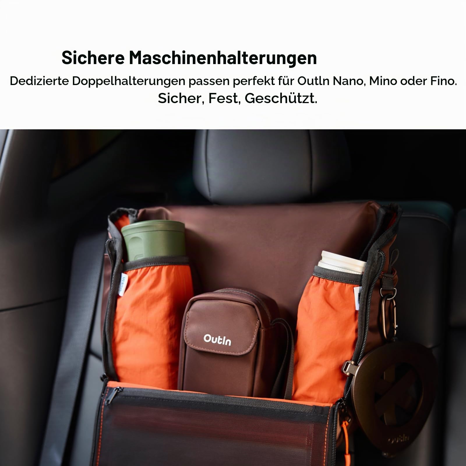 OutIn Flex Messenger Bag aus Nylon für Nano, Mino und Fino