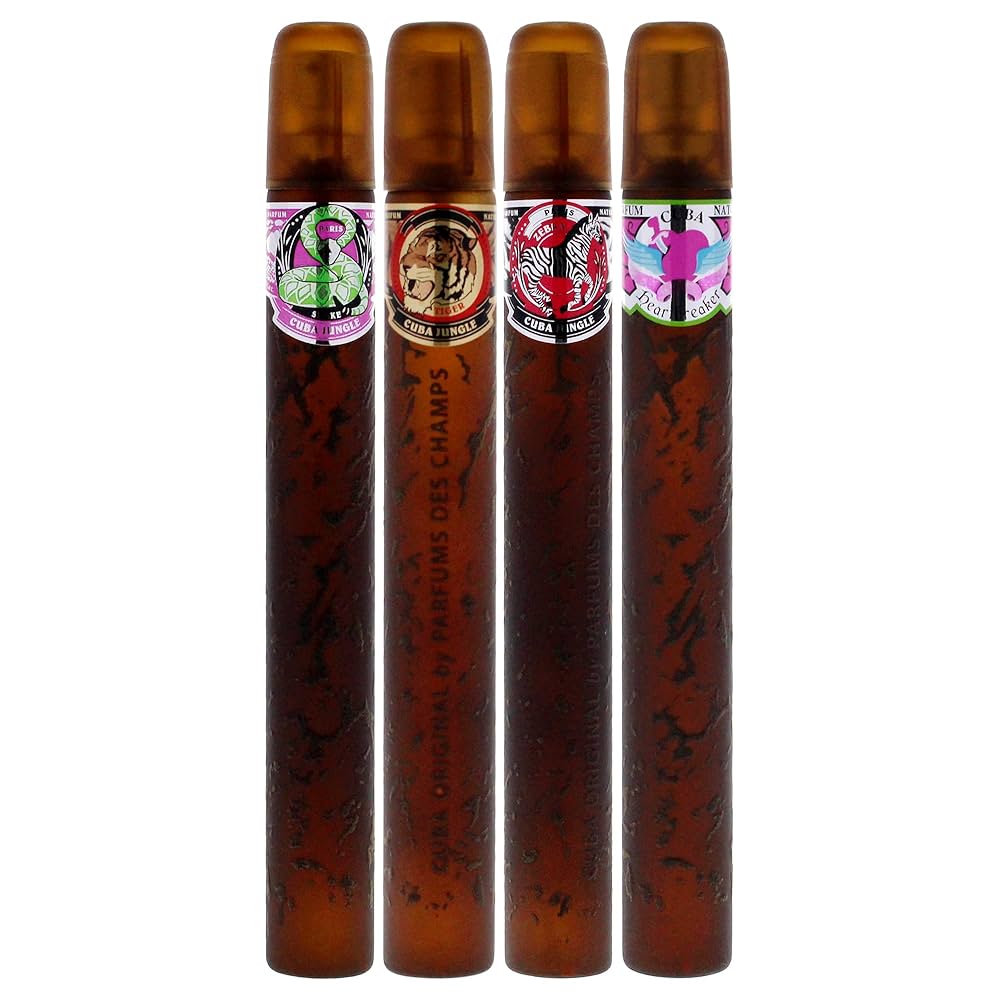 Amazon.com : Cuba Jungle 4 Pieces Gift Set for Women, (Snake