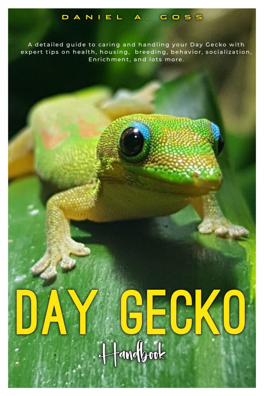 DAY GECKO HANDBOOK: A detailed guide to caring and handling your Day Gecko with expert tips on Health, housing, breeding, behavior, socialization, enrichment, and lots more.