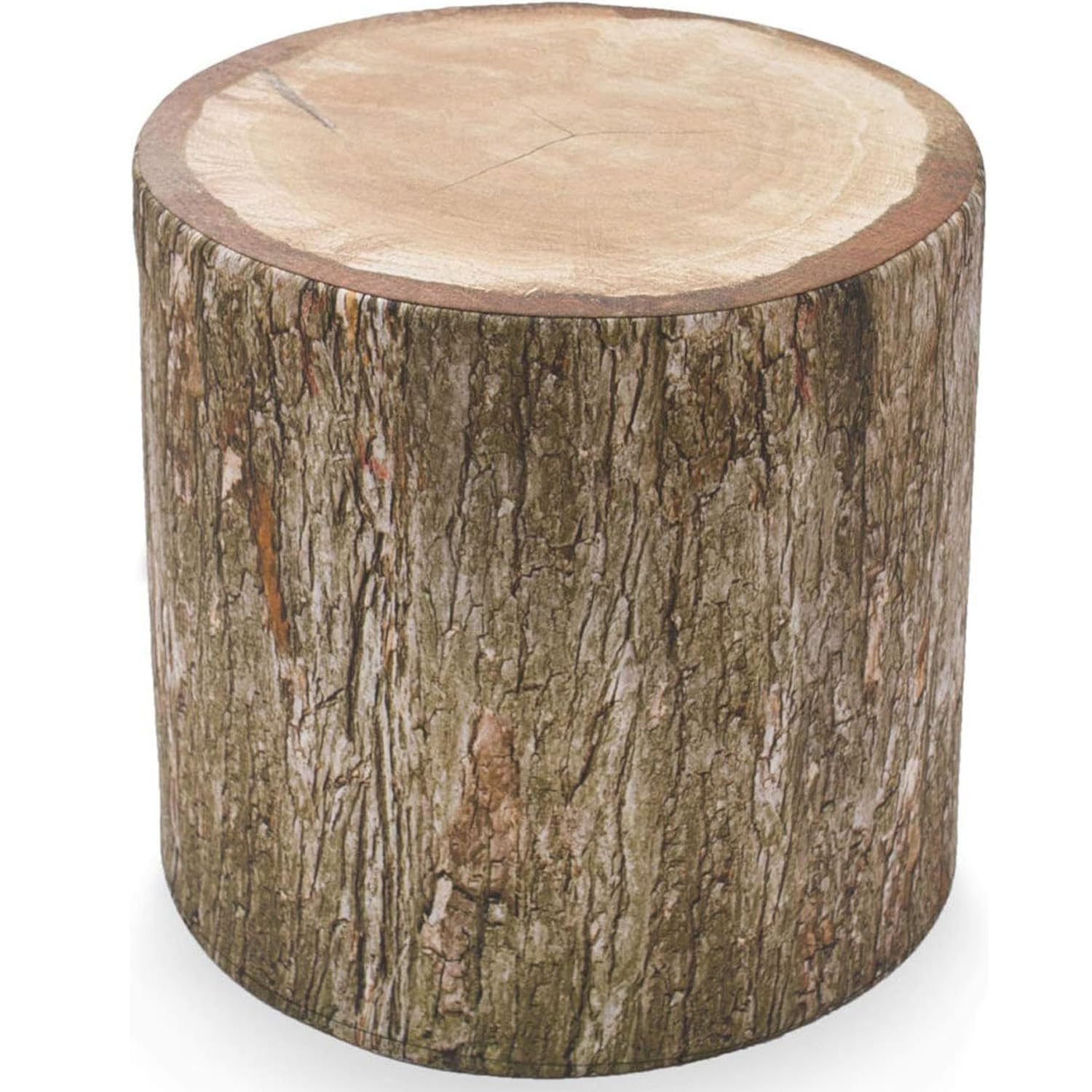 Delsit Outdoor Ottoman Pouf - Waterproof Foot Stool for Indoor and Outside Use, Round Footstool with Removable Cover, Living Room Decor & Patio