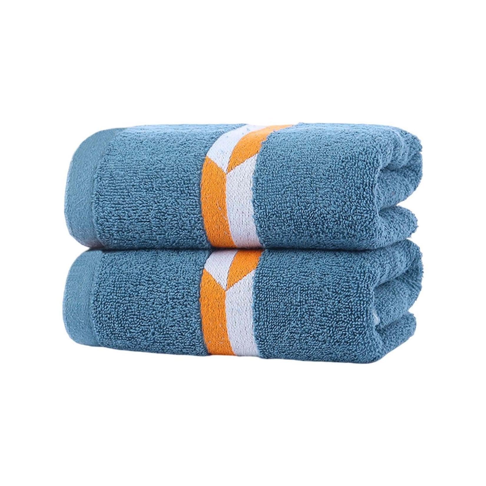 Absorbent Bath Towels - Ultra Soft Spa Gym Washcloths Gentle Face Towels for Bathroom and Home Use