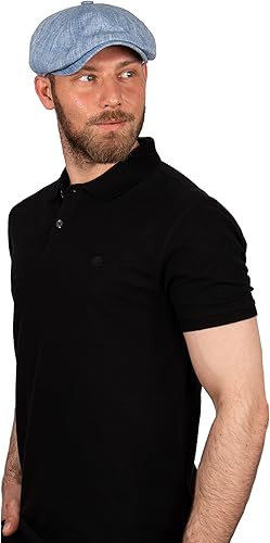 Miniatura 3 de Gorra de verano de algodón de 8 paneles para hombres y mujeres, sombrero clásico de panadero vintage