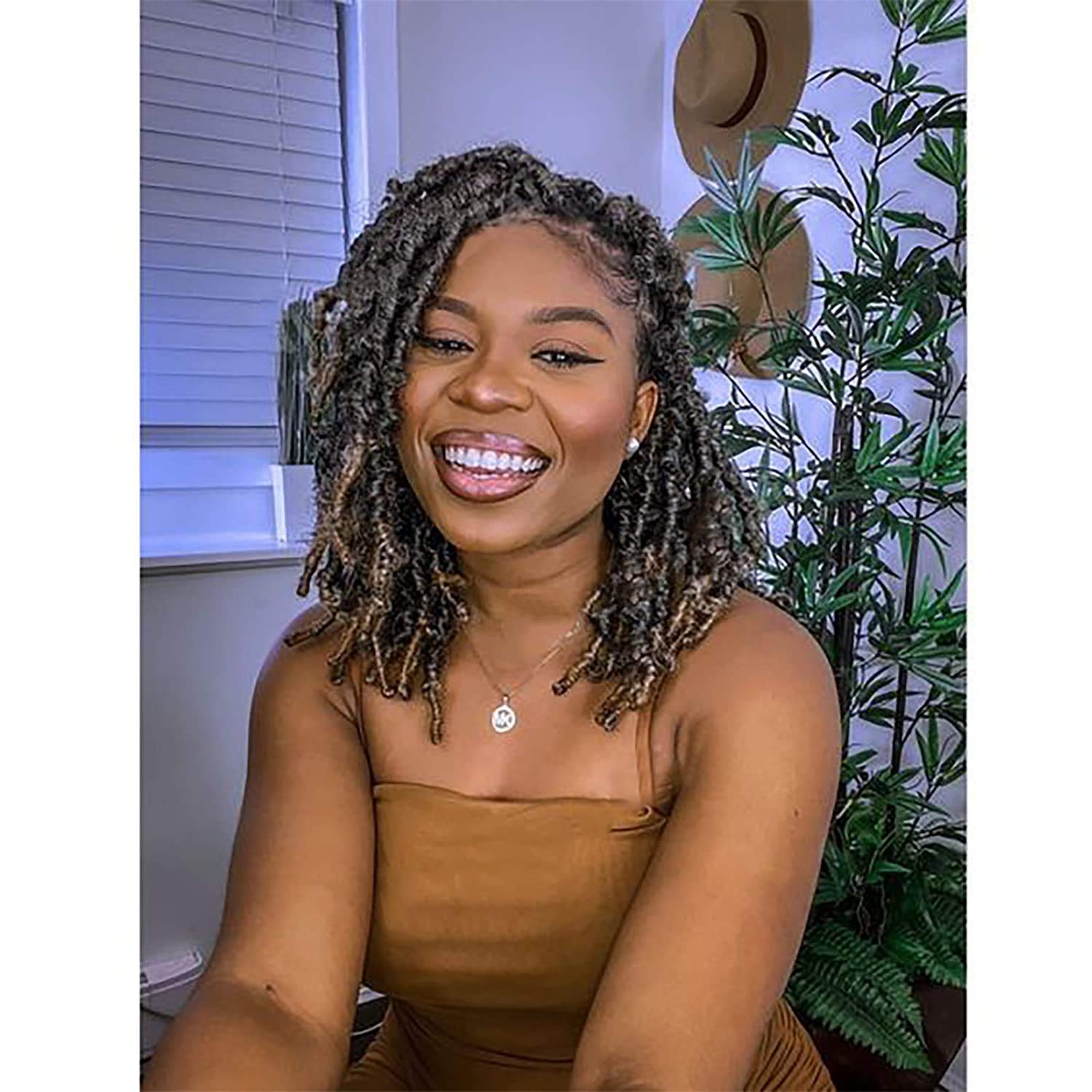 7 Packs/lot Butterfly Faux Locs Crochet braids Nu Locs Crochet Hair