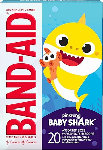 Vista 35 de Band-Aid Vendajes adhesivos de primeros auxilios de marca para niños y niños pequeños con personajes Moonbug CoComelon, vendajes estériles envueltos
