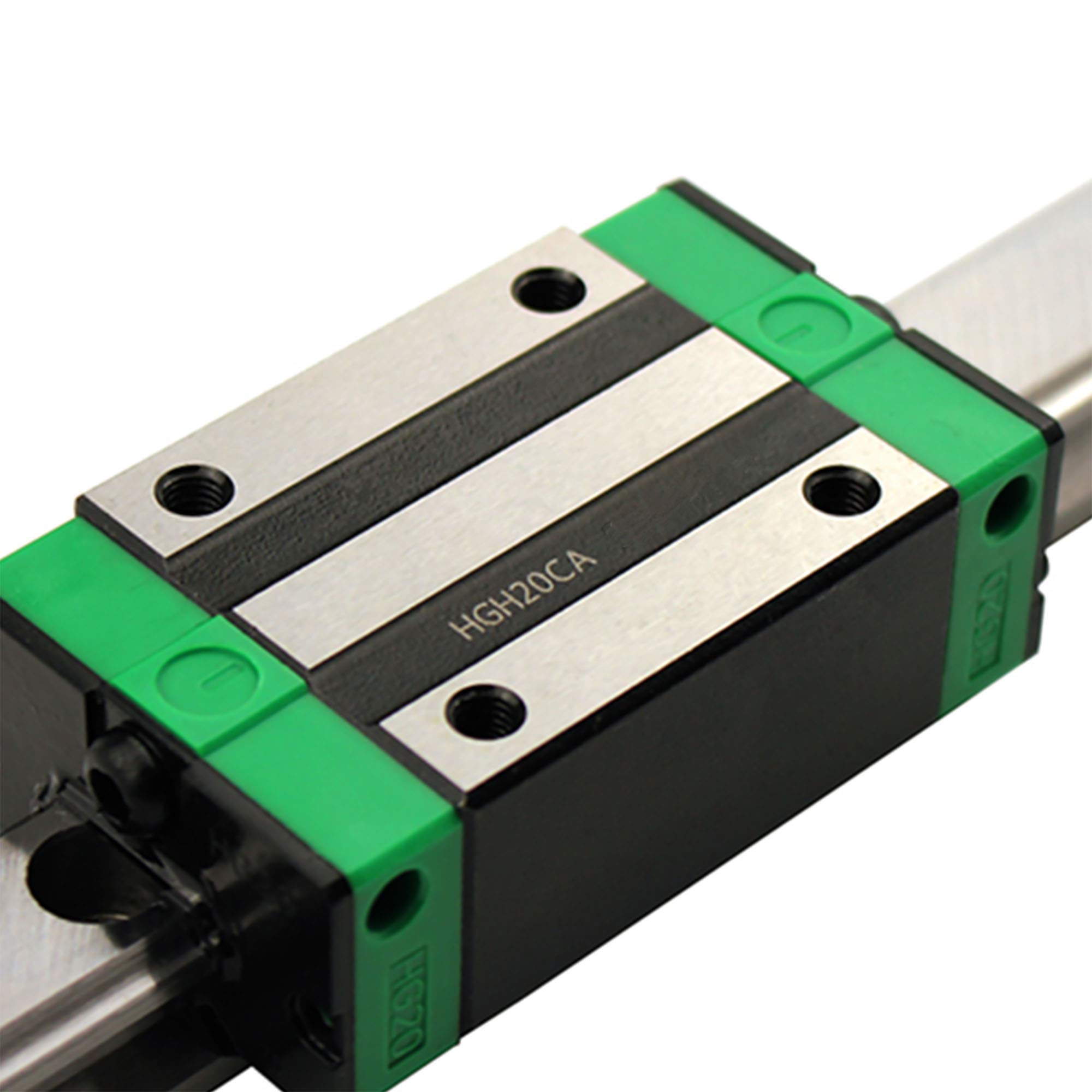 HGR 20-200mm Linearführung 2 Stücke mit 4 Gleitblöcken für 3D Drucker CNC Maschine