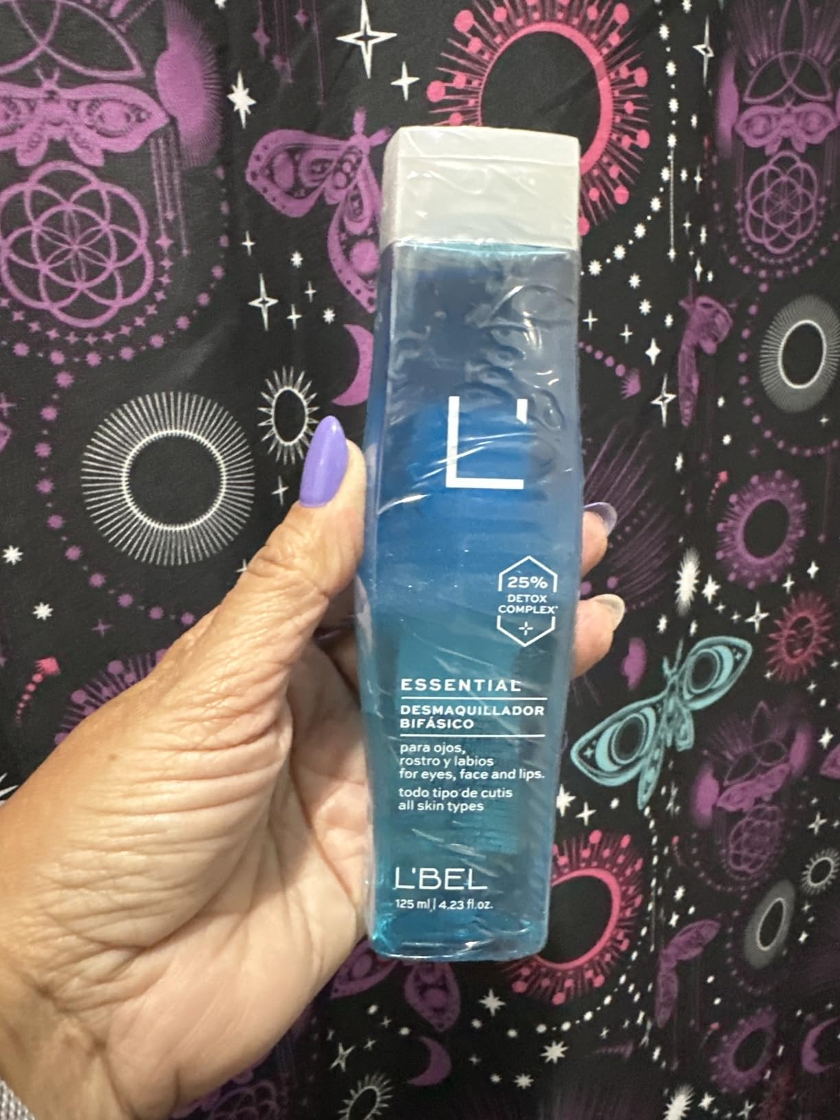 L'Bel Essential Moisturizing Eye and face Makeup Remover Lotion for All Skin Types 125 ml