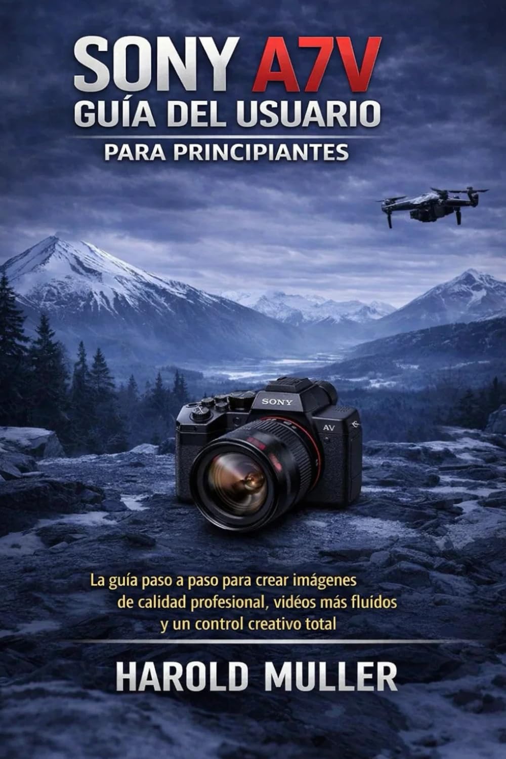SONY A7V GUÍA DEL USUARIO PARA PRINCIPIANTES: La guía paso a paso para crear imágenes de calidad profesional, vídeos más fluidos y un control creativo total