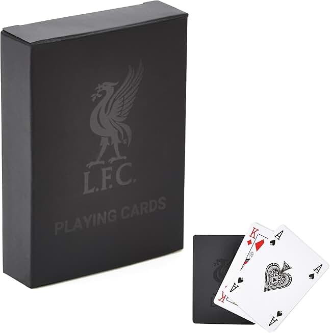 Officially Licensed Liverpool Playing Cards - Standard 52-Card Deck Card Game for Kopites of All Ages