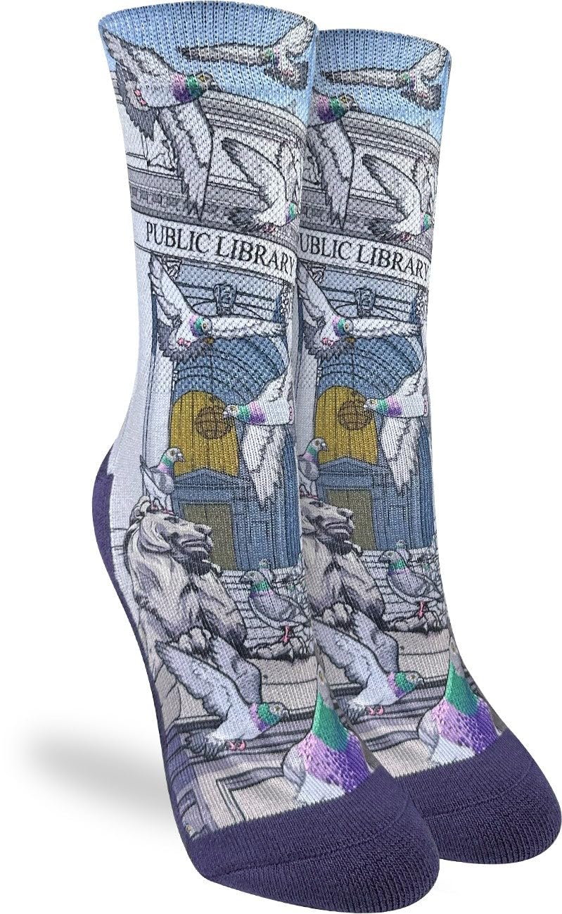 Good Luck Sock Women's Breaching Orcas Socks, Adult, Shoe Size 5-9 — view 271
