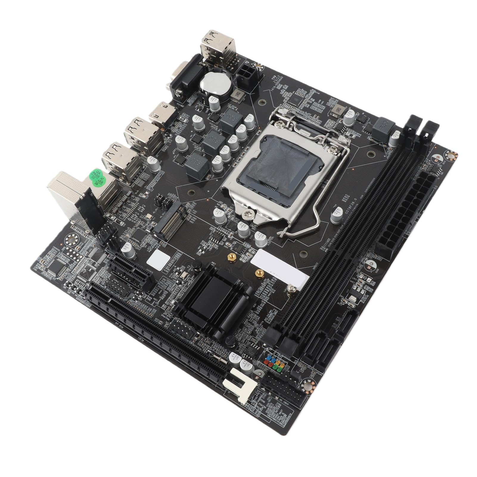 Amazon | デスクトップマザーボード H61 6 USB 2.0 DDR3 M.2 NVMe NGFF