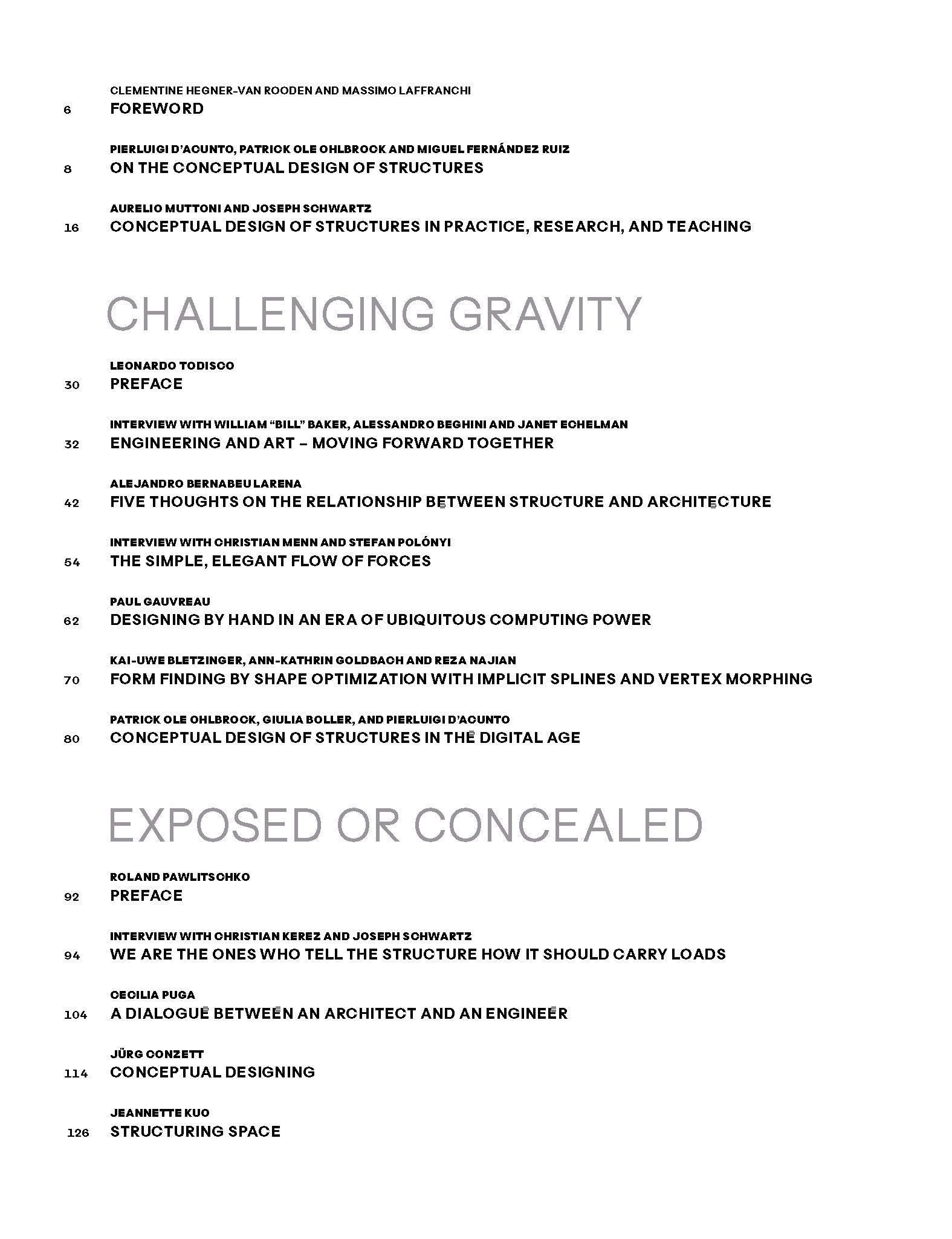 Conceptual Design of Structures: Connecting Engineering and Architecture