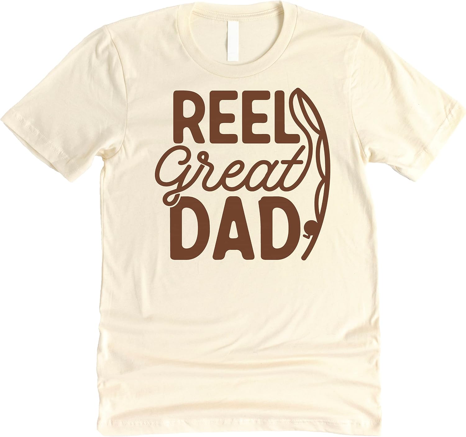 Olive Loves Apple Reel Great Dad Fishing Dad Shirts for Men for Dad Gift and Father's Day T-Shirt