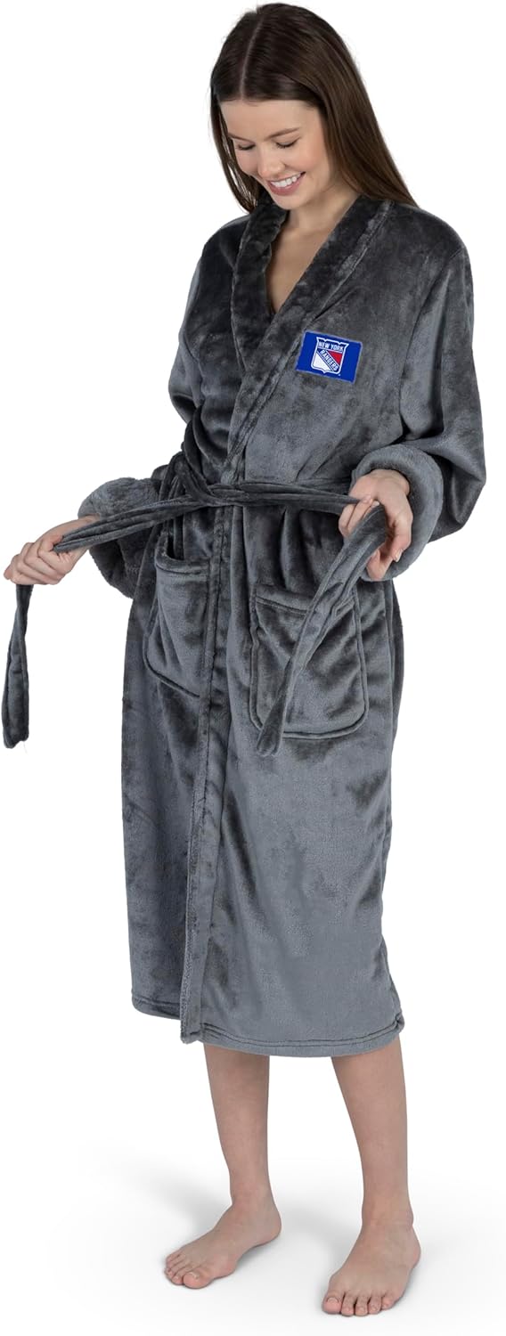 Northwest NHL womens Transfer Patch Silk Touch Bath Robe