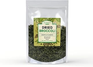 Unpretentious Dried Broccoli 8oz - Dehydrated Veggie Pieces for Soups, Sauces & Pantry Storage