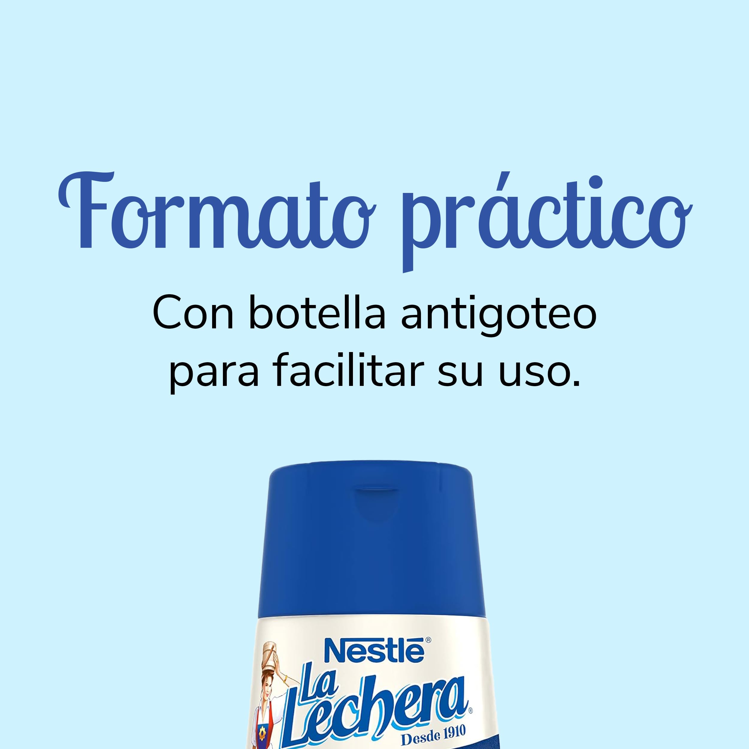 NESTLÉ LA LECHERA leche condensada desnatada Sin Lactosa Lata 6x387g